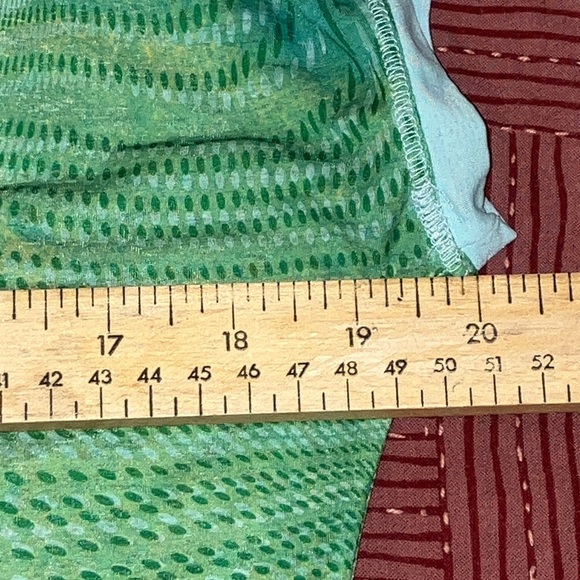 Prana diaphanous women’s short sleeve blouse top - Picture 10 of 14